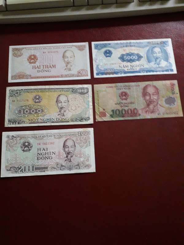 Vietnam  combo banknotes