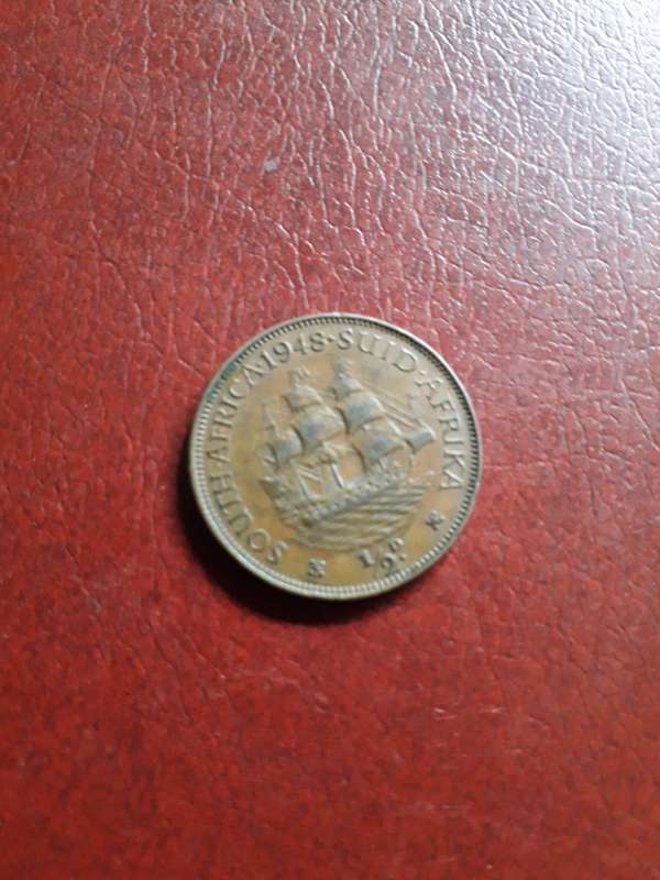 SAU  1/2 Penny  1948