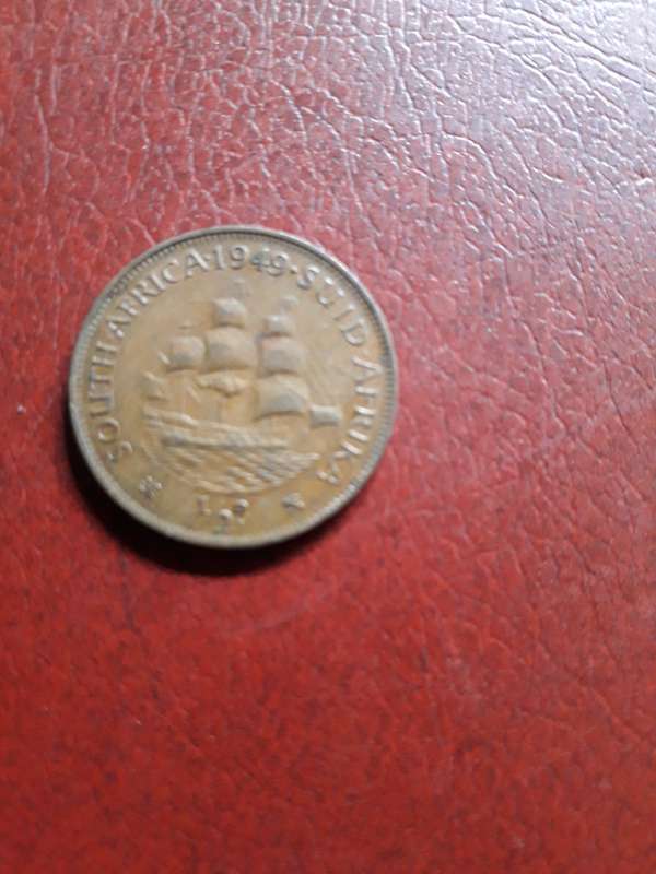 SAU  1/2 Penny  1949