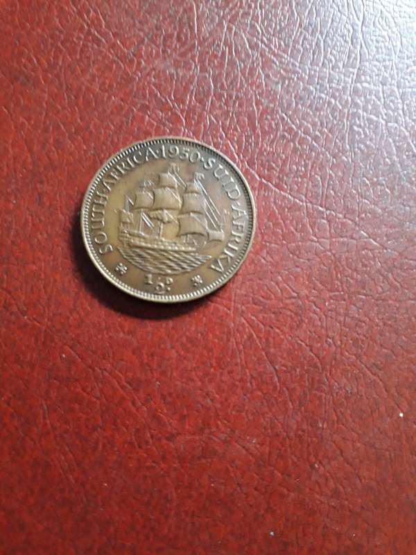 SAU  1/2 Penny  1950