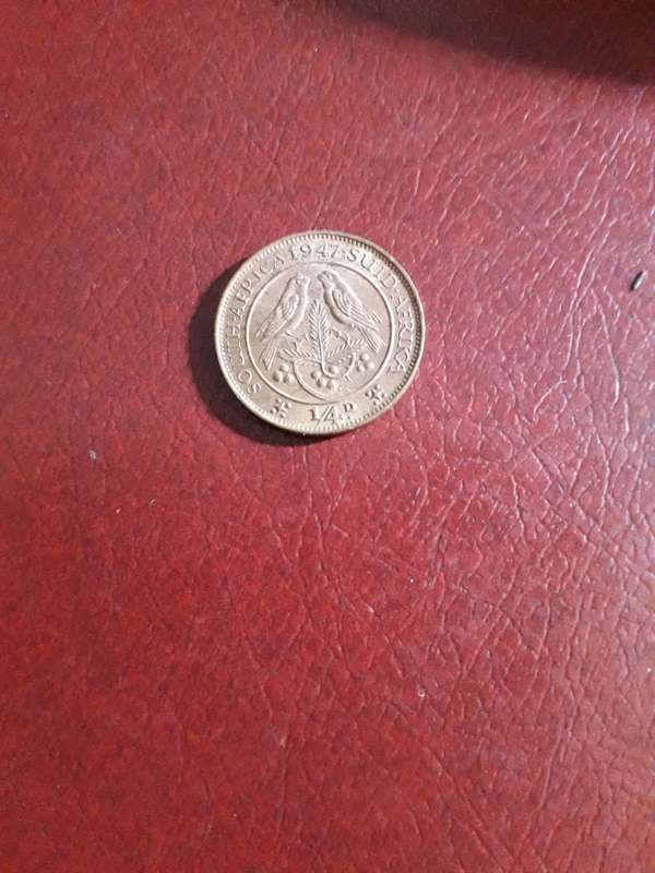 SAU 1/4 Penny  1947