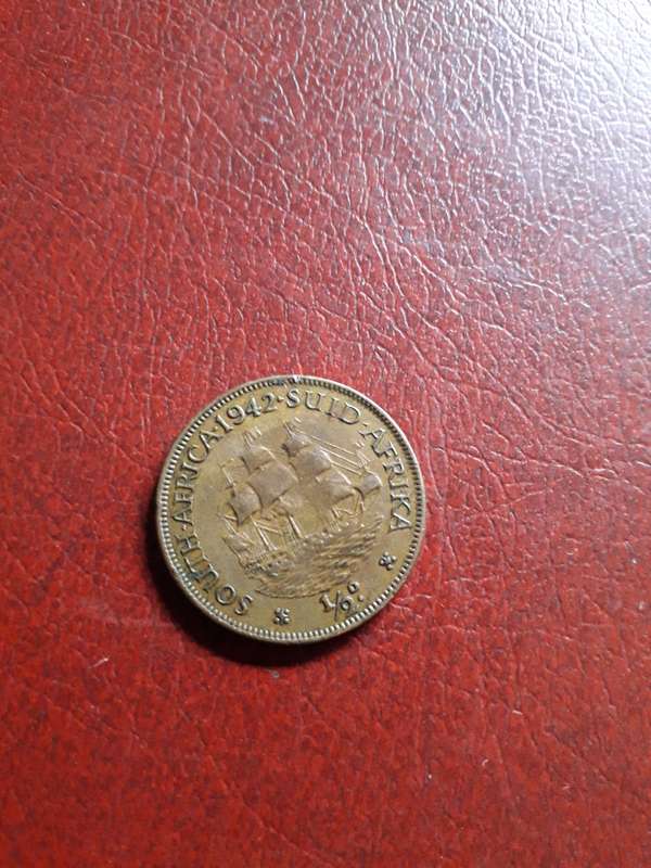 SAU  1/2 Penny  1942