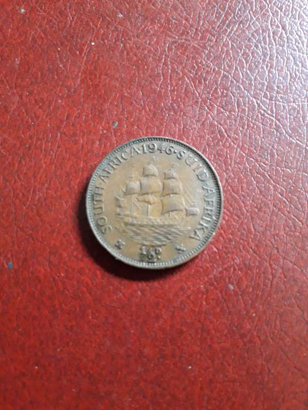 SAU  1/2 Penny  1946