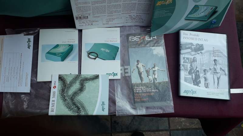 Bemer 3000 PEMF Therapy mat - full set