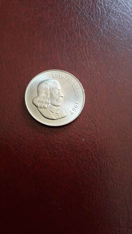RSA  20  Cent  1967 A  UNC