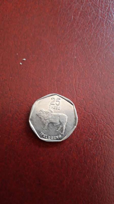 Botswana   20 thebe  1998