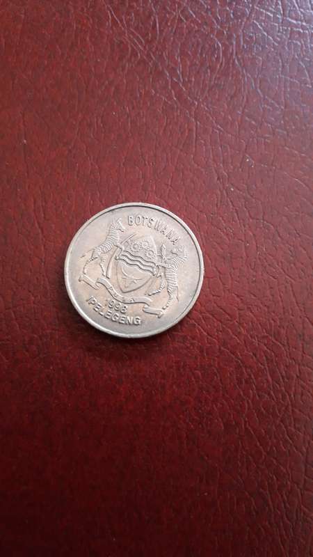 Botswana   50 thebe  1998