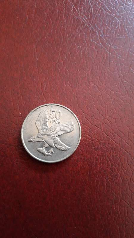 Botswana   50 thebe  1998