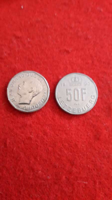 Luxemburg  50 Franks  1990