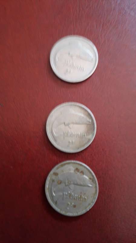 Ireland  2 Shillings  1962  1963  1964