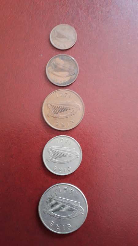Ireland  1971  combo (5x)
