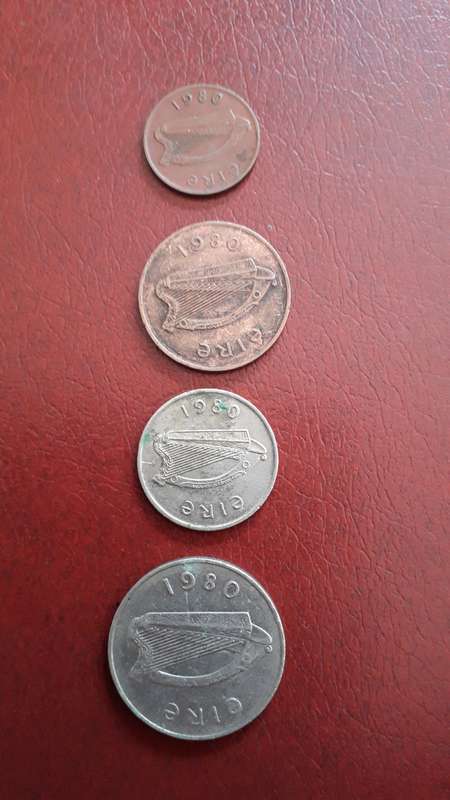 Ireland  1980  combo (4x)