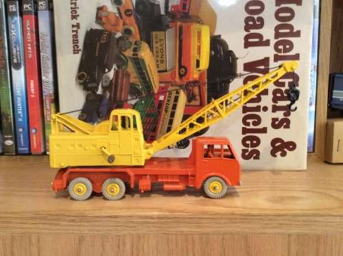 DINKY SUPERTOYS 20ton LORRY-MOUNTED CRANE NO 972