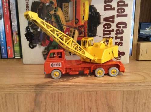 DINKY SUPERTOYS 20ton LORRY-MOUNTED CRANE NO 972