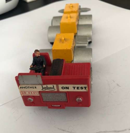 MECCANO DINKY TOYS #936 8 WHEEL CHASSIS TEST LEYLAND TRUCK .