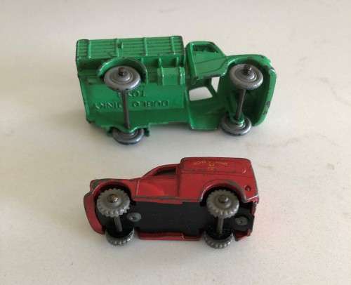 DUBLO DINKY TOYS:#064 AUSTIN LORRY, #068 ROYAL MAIL VAN
