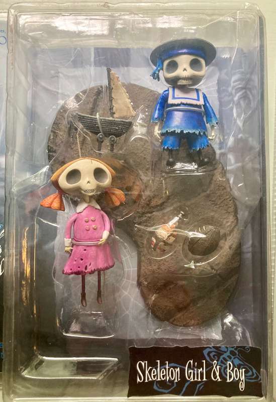 Complete Set of 6 Sealed Tim Burton Corpse Bride - 2005 MacFarlane Series 1 Collectable Figurines