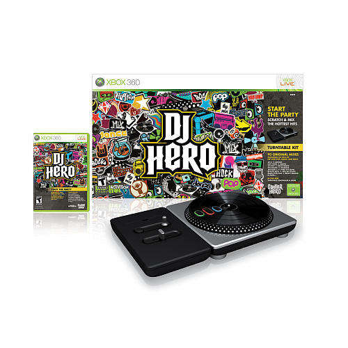 DJ Hero 1 + Turntable for Xbox 360