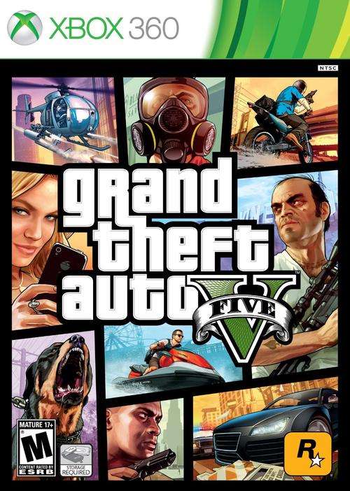 Grand Theft Auto V (gta v) Xbox 360