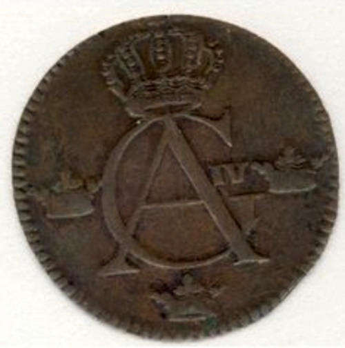1805 - Sweden - 1/4 Skilling - VF-20