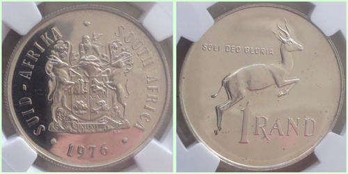 1976 - Silver R1 - Proof Coin - PF 64 - Cameo