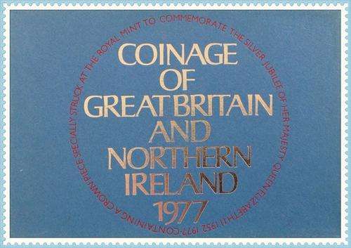 1977 - UK - Proof set - 7 coin set - Special Silver Jubilee Edition