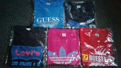 Bargain 5 x Brand printed Tshirts,Amazing Value,5 x lots available