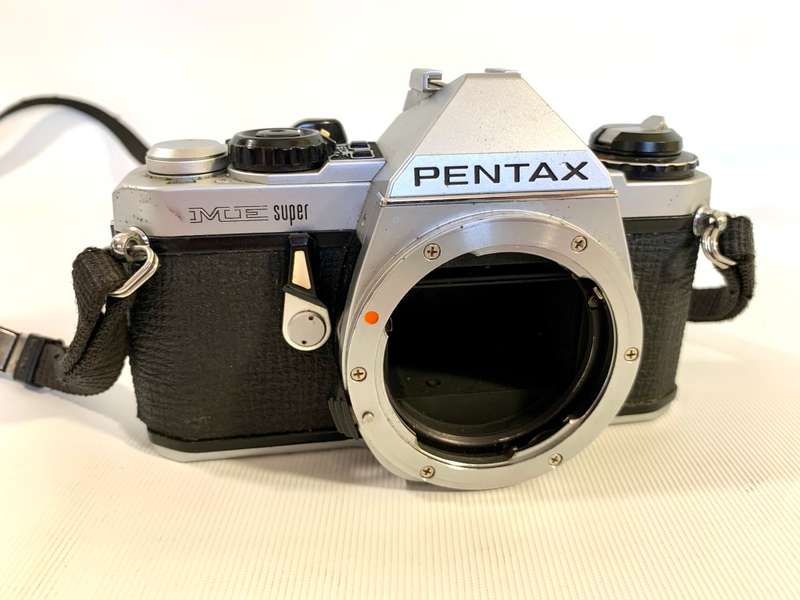 Pentax ME Super SLR 35mm Film Camera Body (parts or repair)