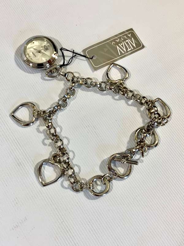 Beautiful Charm Bracelet Ladies Watch (Never been used)