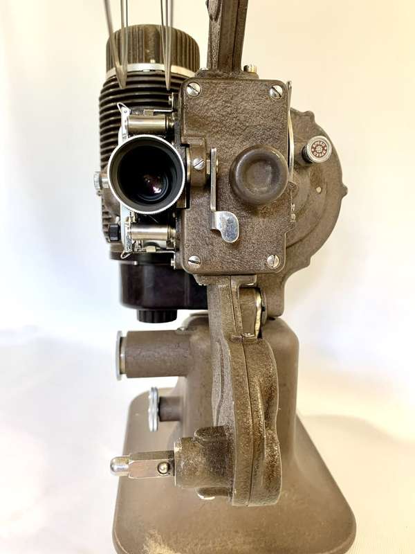 Old Time Bell & Howell 16mm Film Projector with Reel and Case