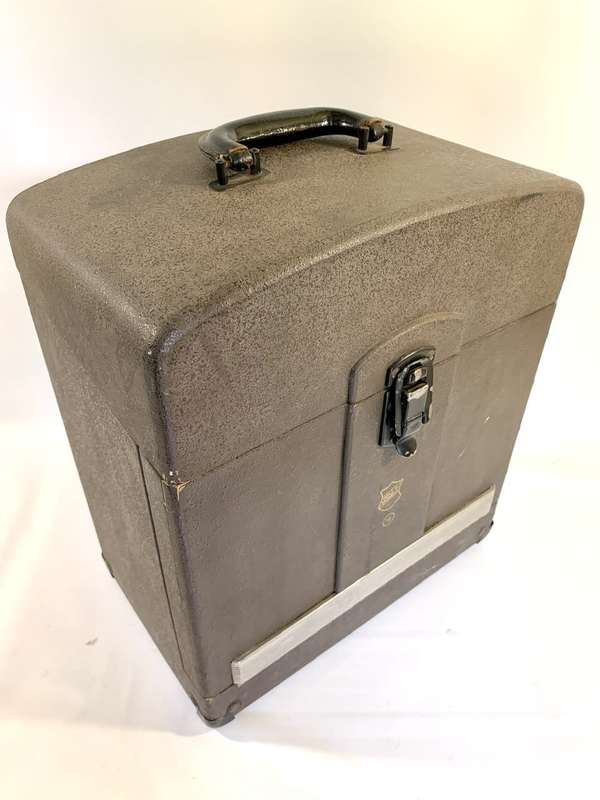 Old Time Bell & Howell 16mm Film Projector with Reel and Case