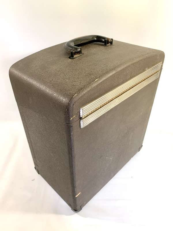 Old Time Bell & Howell 16mm Film Projector with Reel and Case