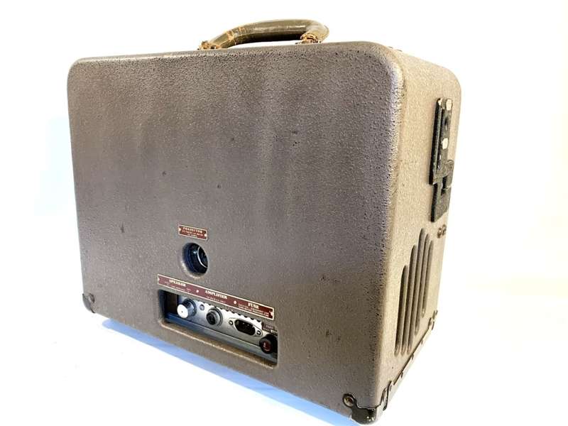 Vintage Bell and Howell Filmosound 179 - 16mm Film Projector and Amplifier