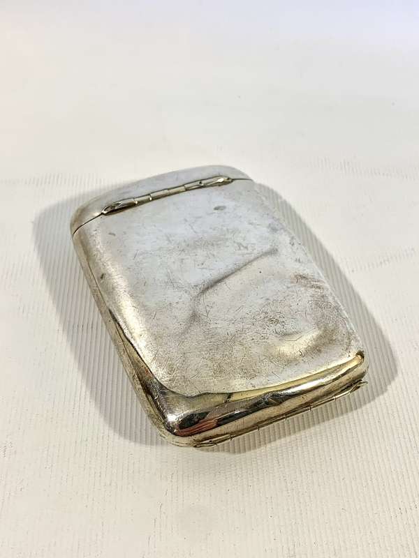 Hallmarked Sterling Silver Cigarette Holder (67 grams)