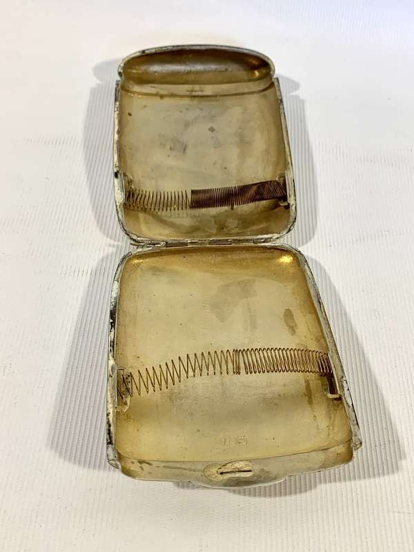 Hallmarked Sterling Silver Cigarette Holder (67 grams)