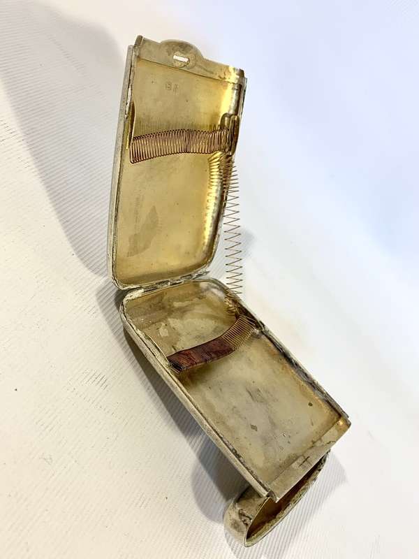 Hallmarked Sterling Silver Cigarette Holder (67 grams)