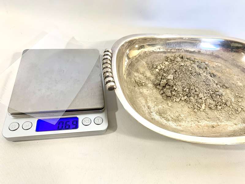 29 grams Chemically Refined Silver (Ag) 99% Purity