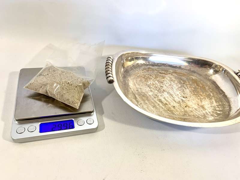 29 grams Chemically Refined Silver (Ag) 99% Purity