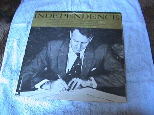 Rhodesian independence UDI speeches by Ian Smith & others very rare on LP vinyl