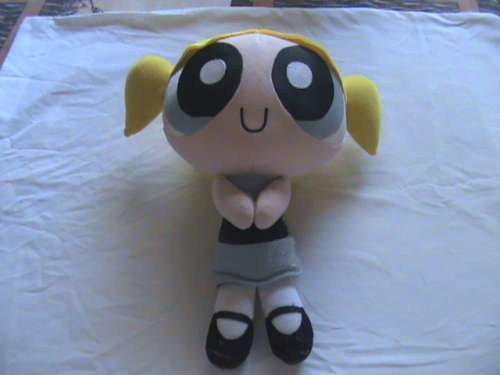 Bubbles The powerpuff girls soft toy secondhand