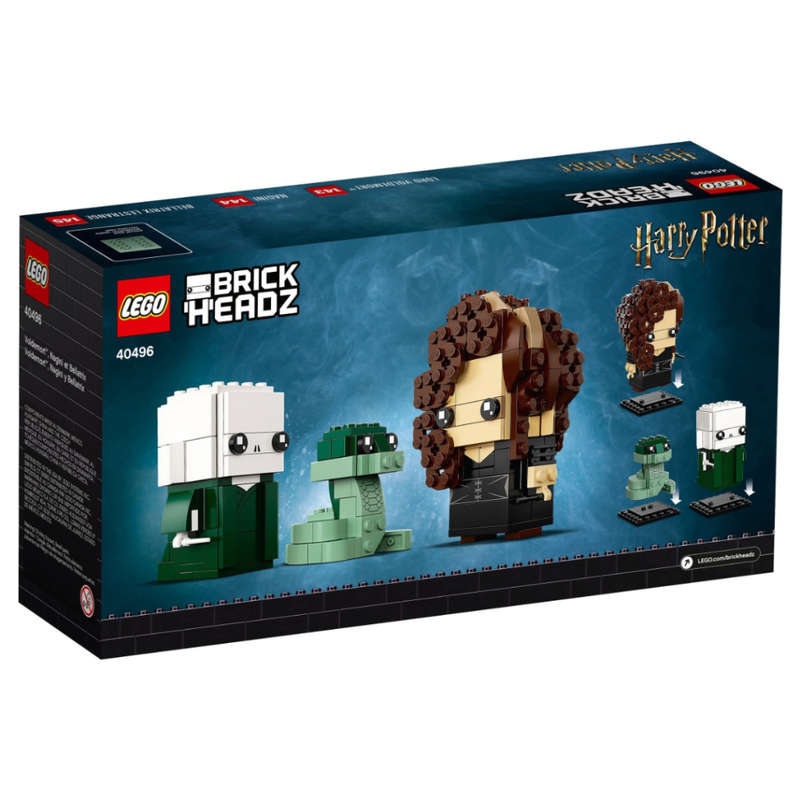 LEGO® BrickHeadz Voldemort, Nagini & Bellatrix 40496 (Discontinued Set)