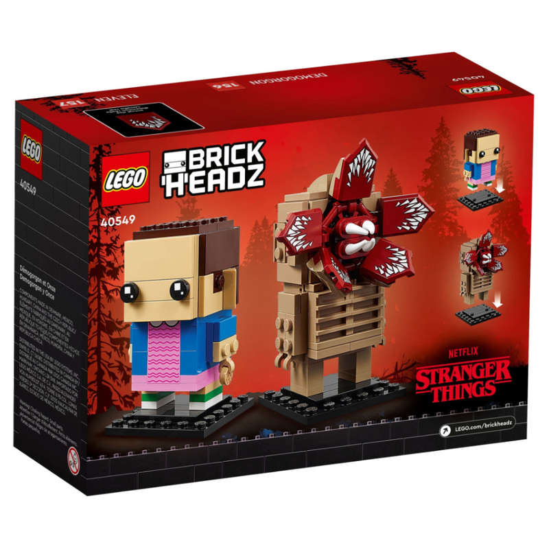 LEGO® BrickHeadz Demogorgon & Eleven 40549 (Discontinued Set)