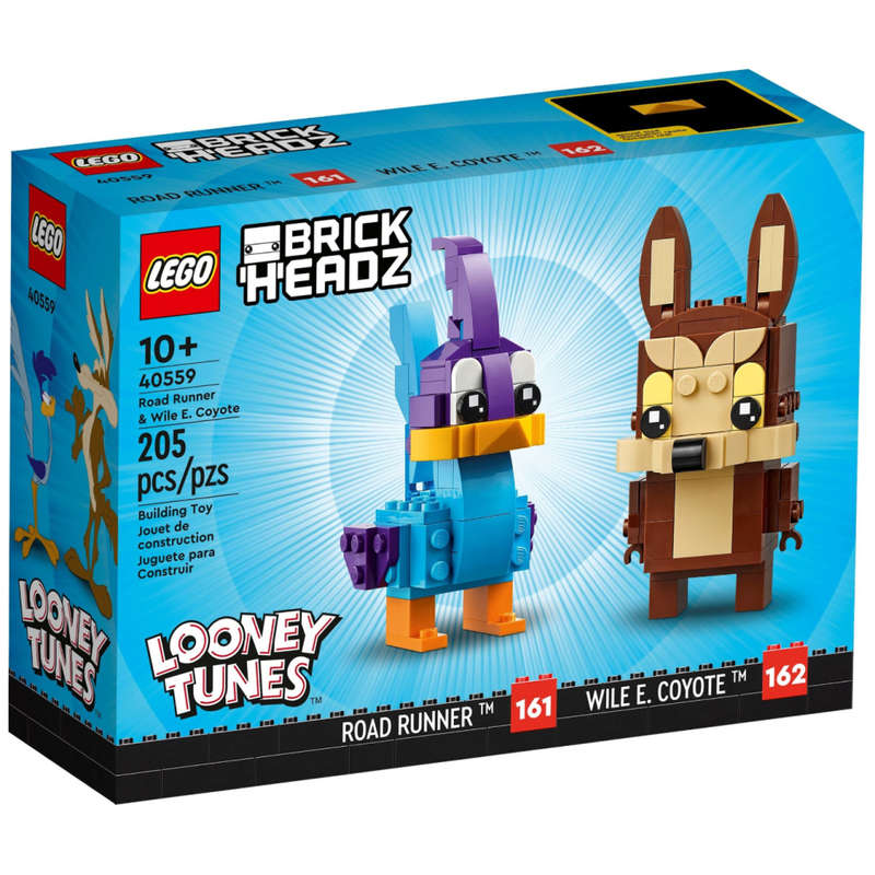 LEGO® BrickHeadz Road Runner & Wile E. Coyote 40559 (Discontinued Set)