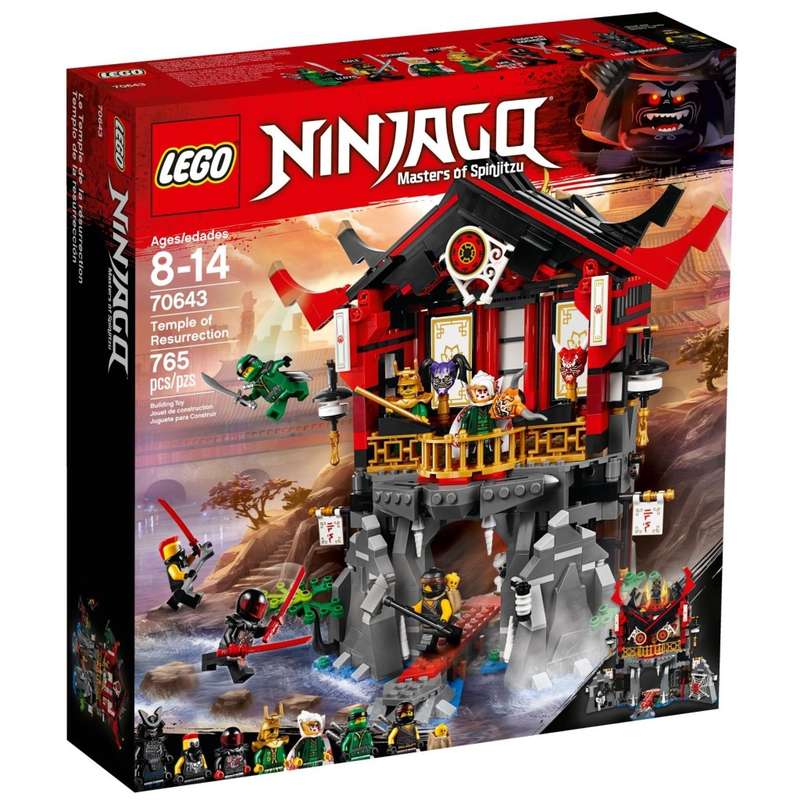 LEGO® Ninjago Temple of Resurrection 70643 (Rare, Discontinued Set)