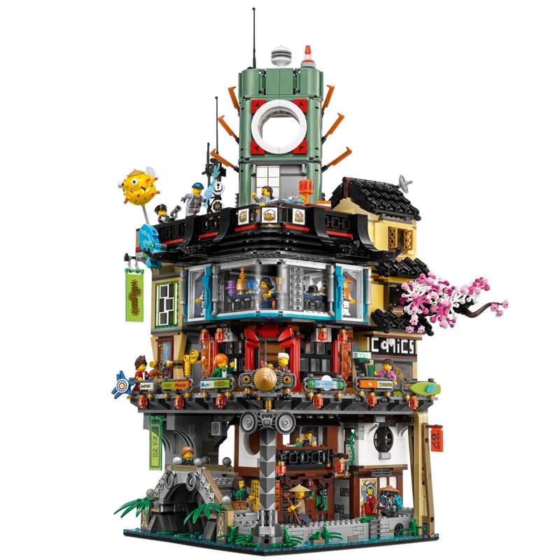 LEGO® The LEGO Ninjago Movie NINJAGO City 70620 (Very Rare, Discontinued Set)