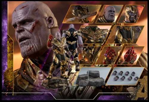 Hot Toys Avengers: Endgame Thanos (Battle Damaged Version) 1/6th Scale Figurine