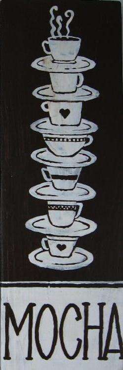 Weekend Special - Handpainted Wooden Sign Art Wall Hangings - MOCHA