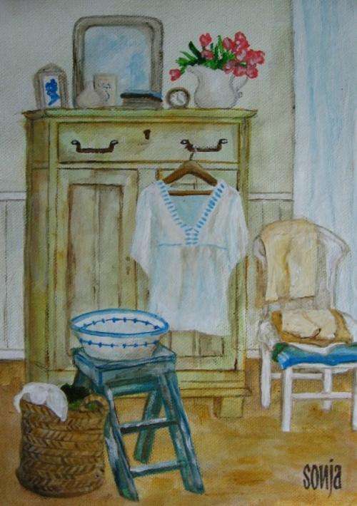 ***Acrylics - The Shabby Chic Room - Sonja Peacock***