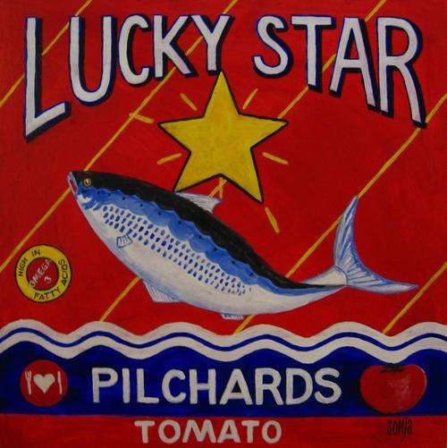 ***Special Order for Fieledompies - Acrylics on board - Lucky Star ***