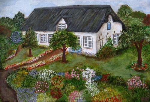 ***Acrylics - Country Cottage - Sonja Peacock***